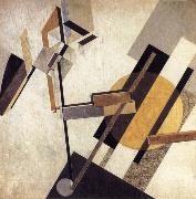 El Lissitzky Proun oil painting on canvas
